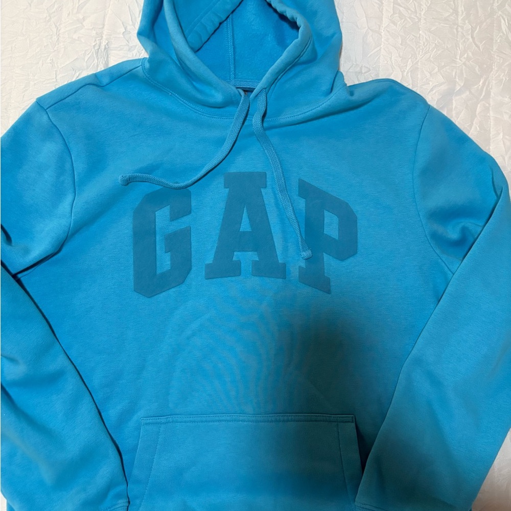 GAP Light Blue Fleece Hoodie